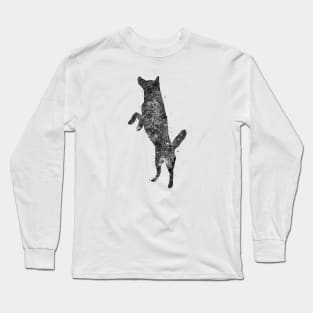 Siberian Husky black and white Long Sleeve T-Shirt